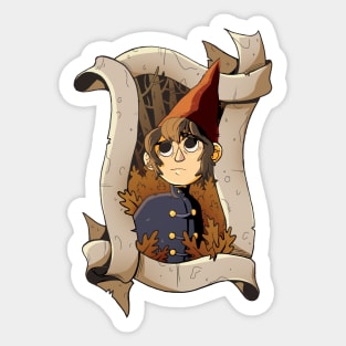 Over The Garden Wall Wirt Sticker